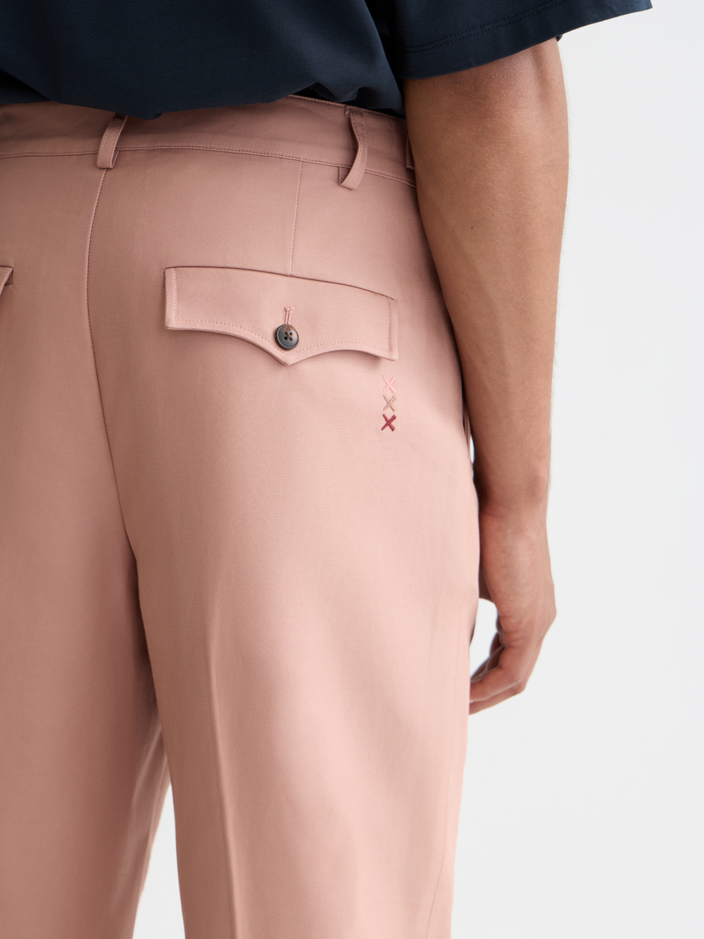 Otis cotton-twill relaxed straight chino