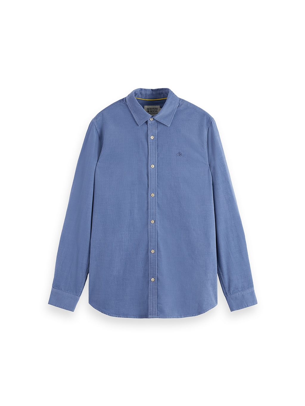 Lightweight corduroy regular-fit shirt