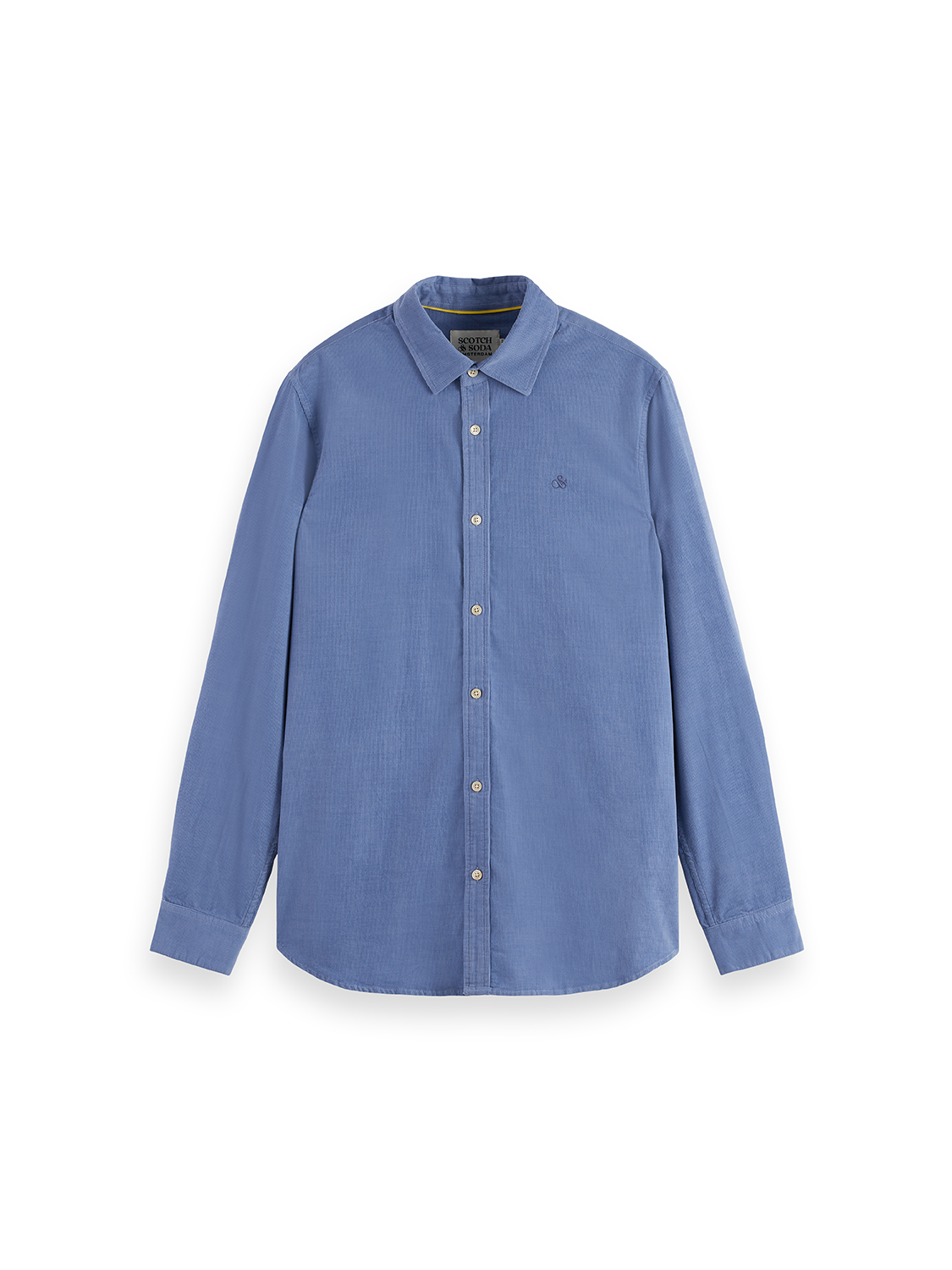 Lightweight corduroy regular-fit shirt