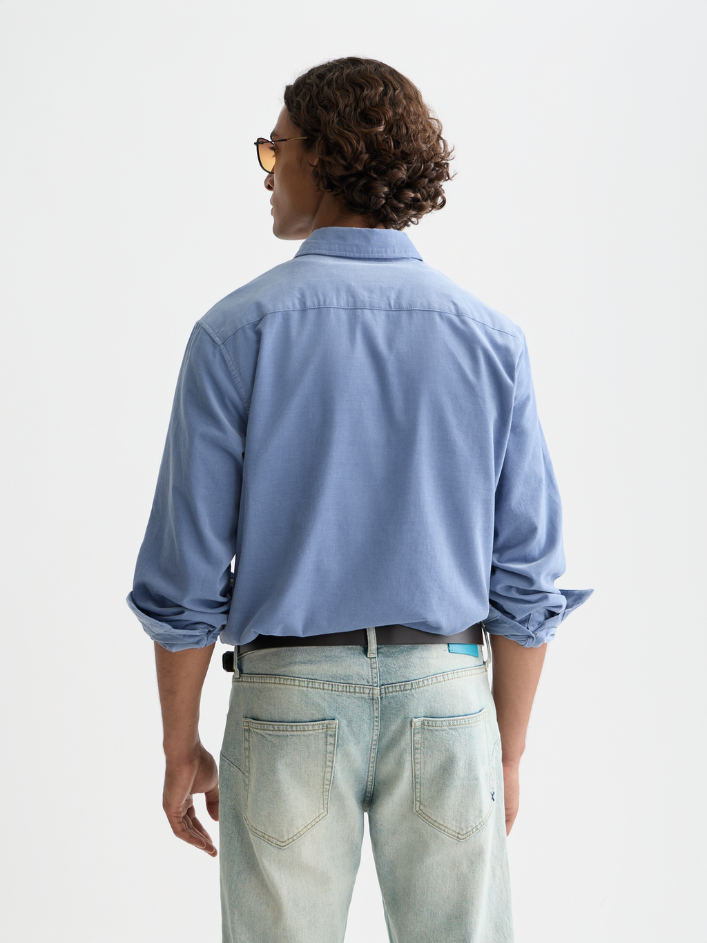Lightweight corduroy regular-fit shirt