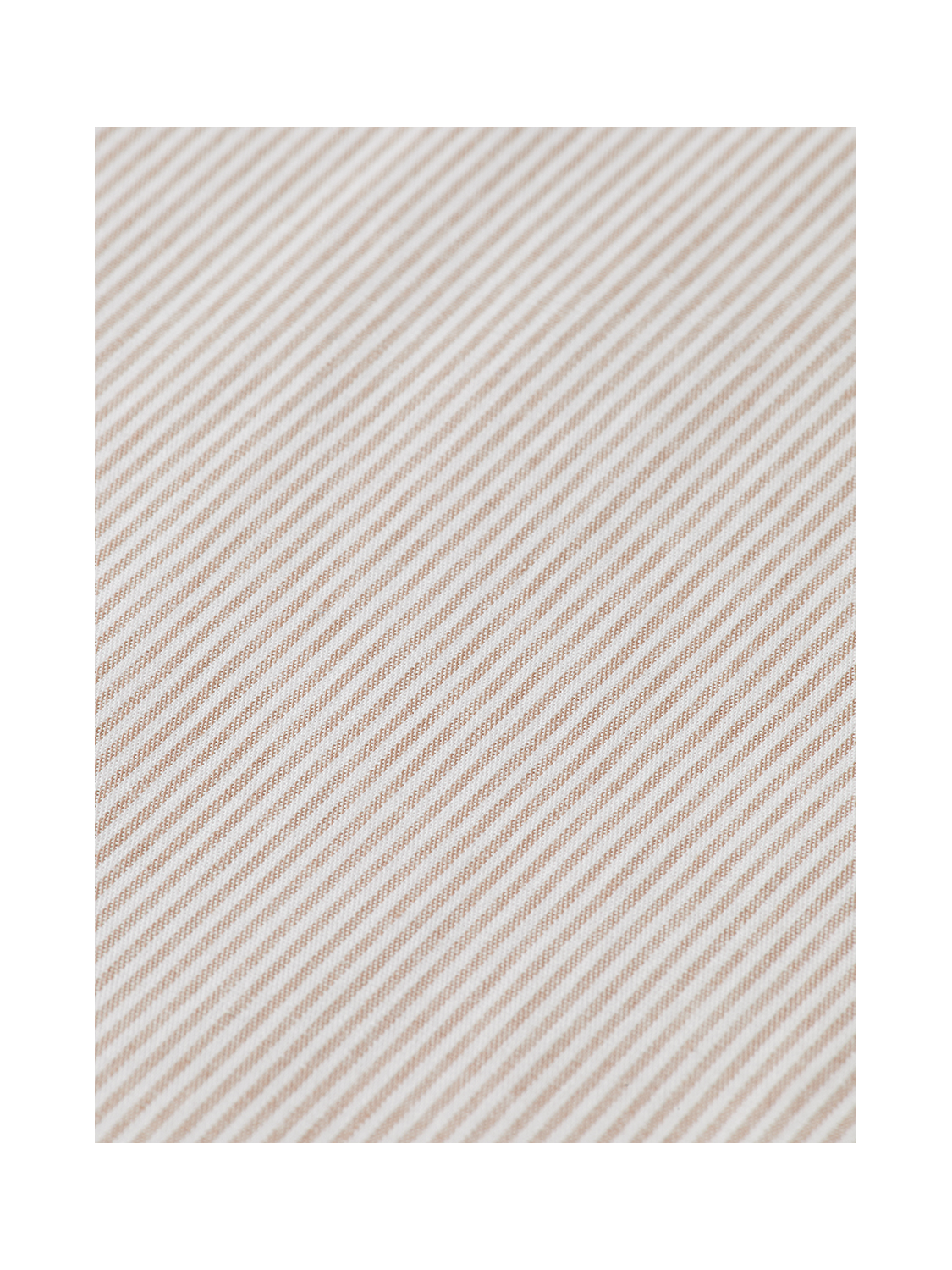 Striped slim poplin shirt