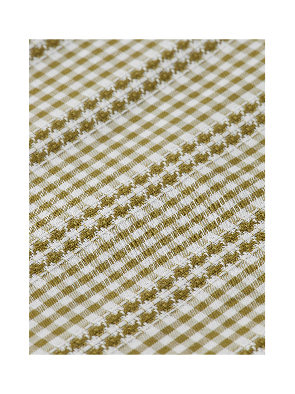 Microcheck cotton poplin shirt