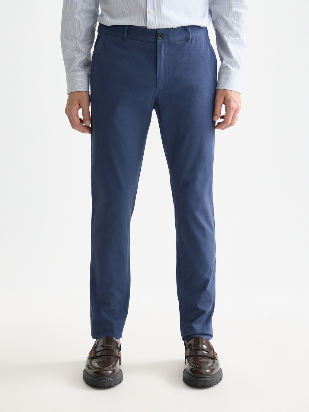 Seasonal core Mott stretch cotton blend twill chino