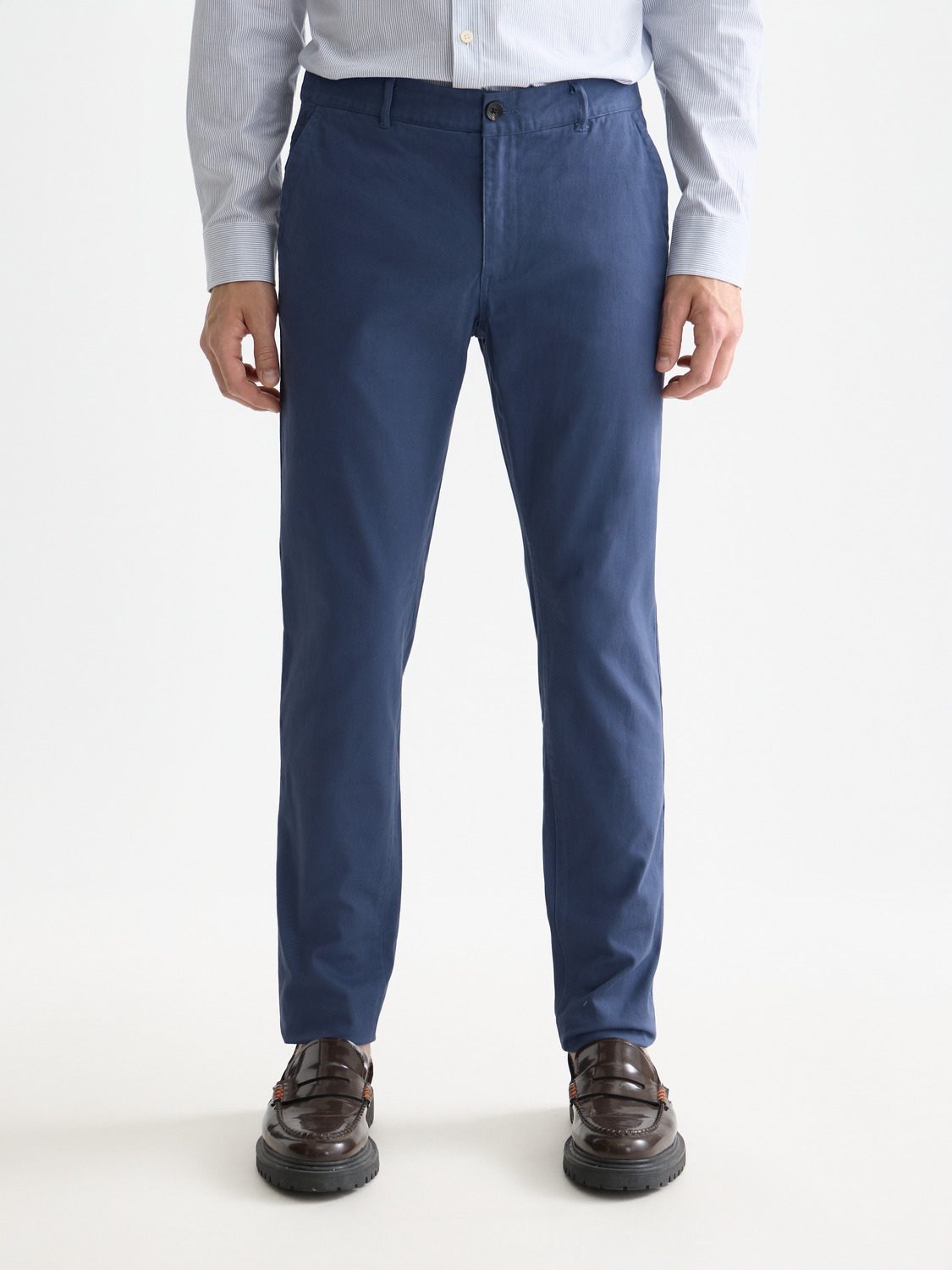 Seasonal core Mott stretch cotton blend twill chino