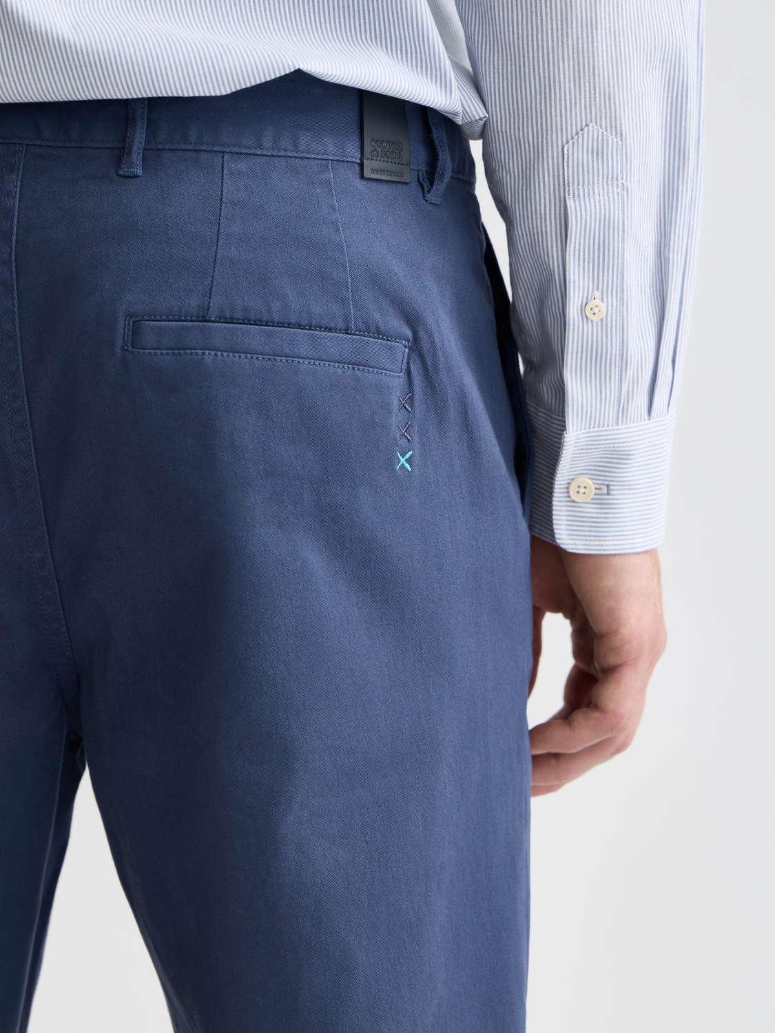 Seasonal core Drift stretch cotton blend twill chino