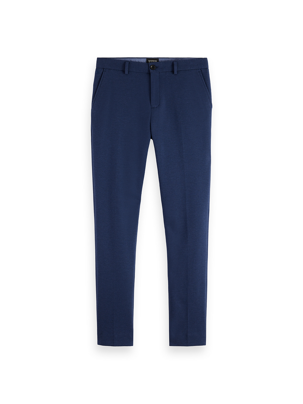 Seasonal core Mott tailored cotton blend jersey chino