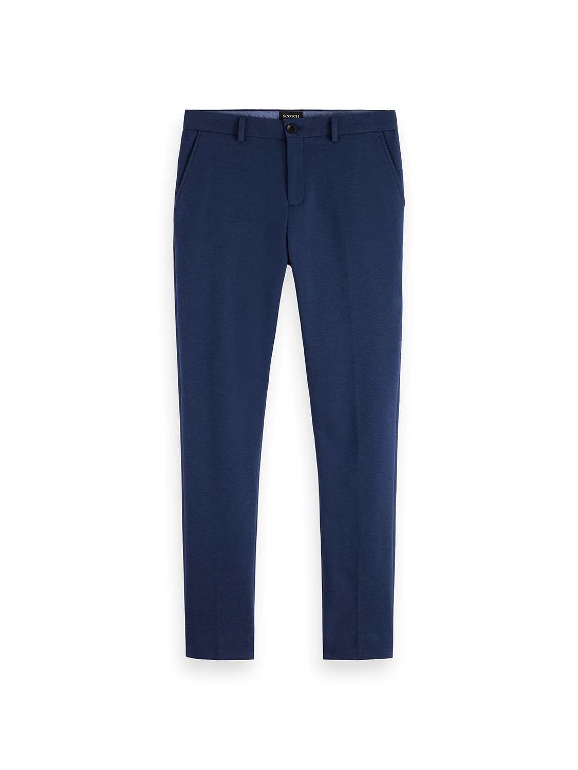 Seasonal core Mott tailored cotton blend jersey chino