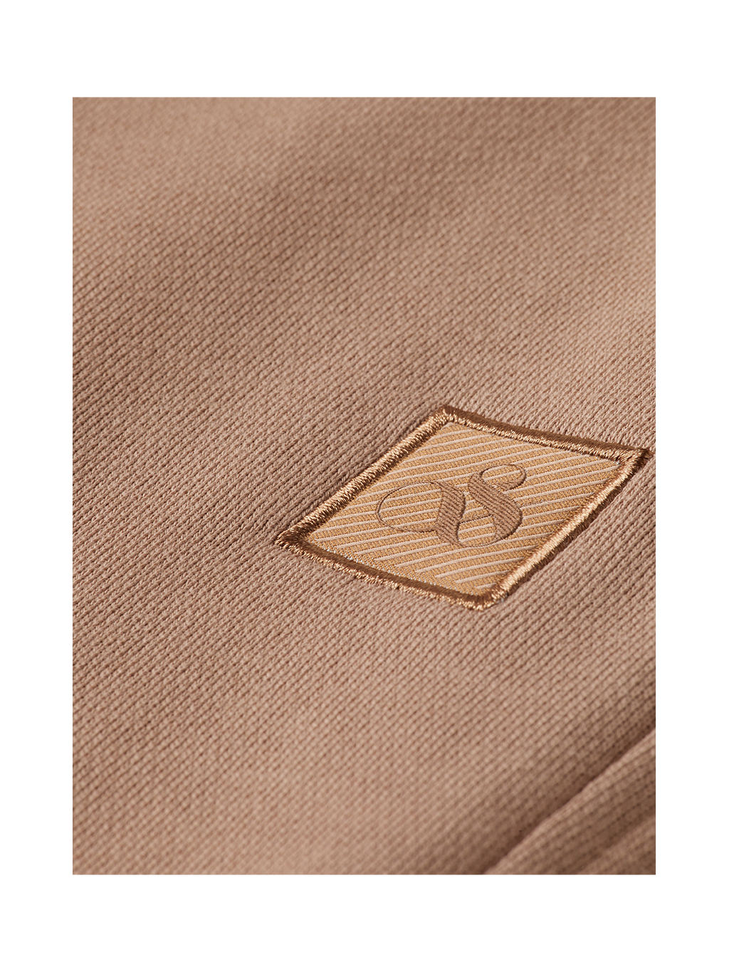 Seasonal Essentials logo badge regular sweatpants - AMPHORA