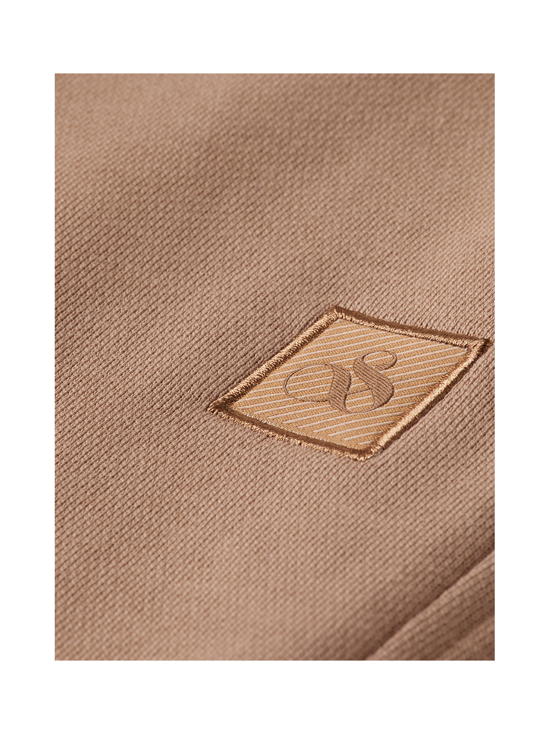 Seasonal Essentials logo badge regular sweatpants - AMPHORA