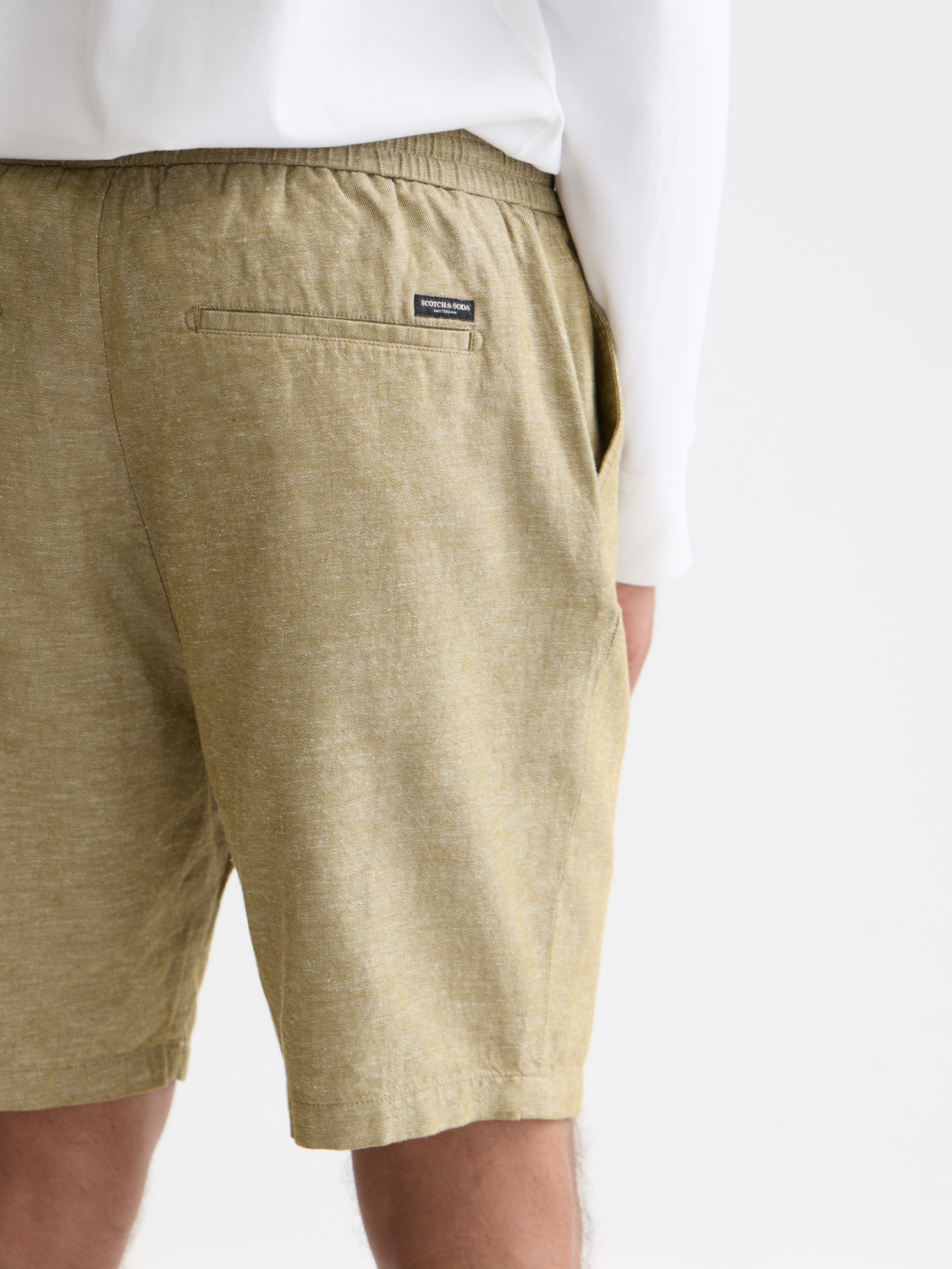 Seasonal Essentials Fave cotton linen chino shorts