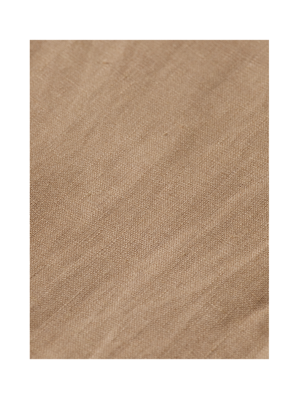 Seasonal core linen regular-fit shirt