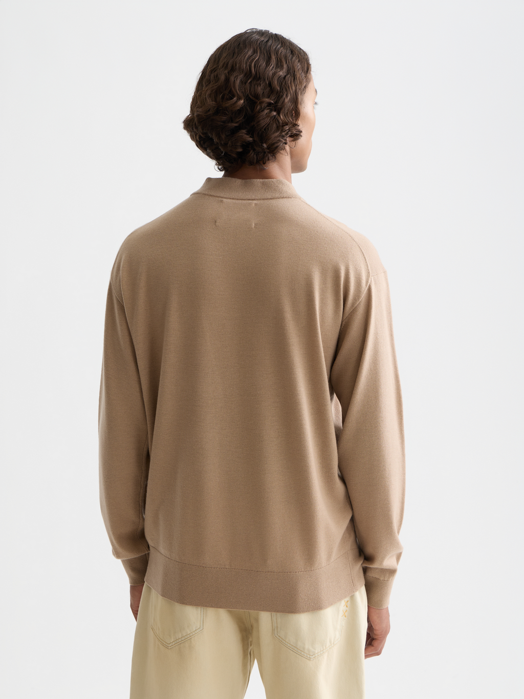 Seasonal Essentials mock neck pullover - AMPHORA