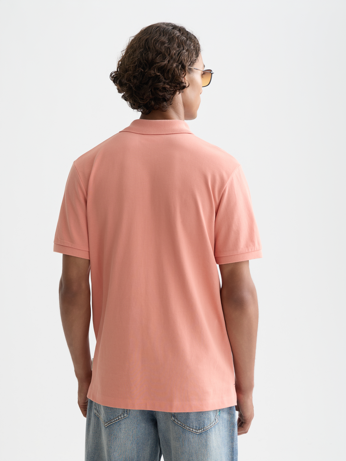 Seasonal core pique chest logo polo