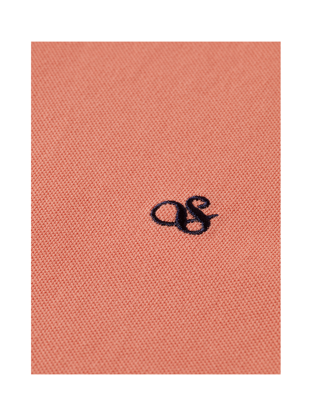 Seasonal core pique chest logo polo