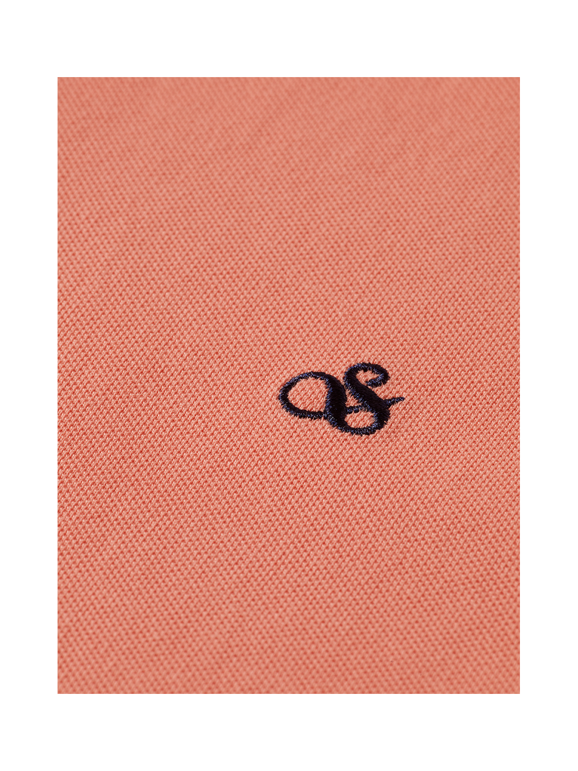 Seasonal core pique chest logo polo