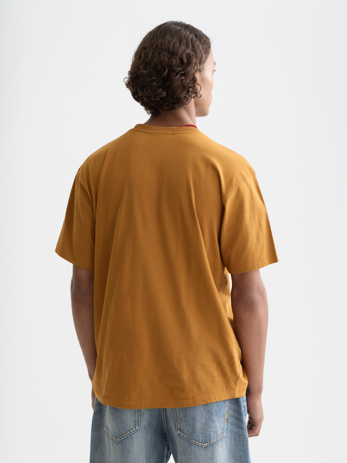 【ワイン系（67）】PIGMENT DYE SLASH SWEAT S/S TEE Track Tee - Burnt Mahogany – Suspicious Antwerp