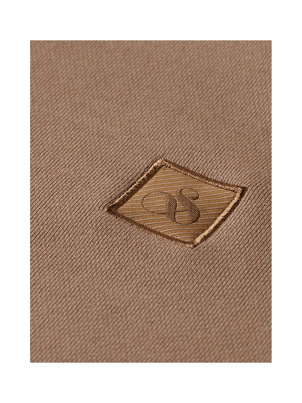 Seasonal Essentials logo badge sweatshirt - AMPHORA