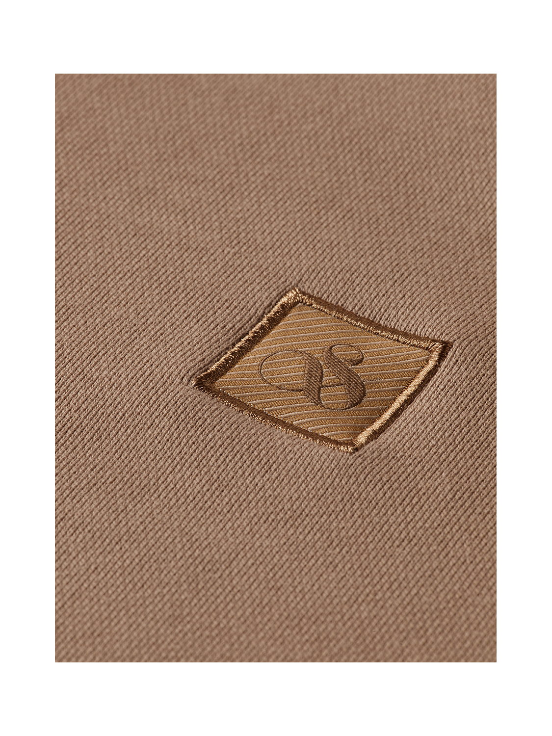 Seasonal Essentials logo badge sweatshirt - AMPHORA