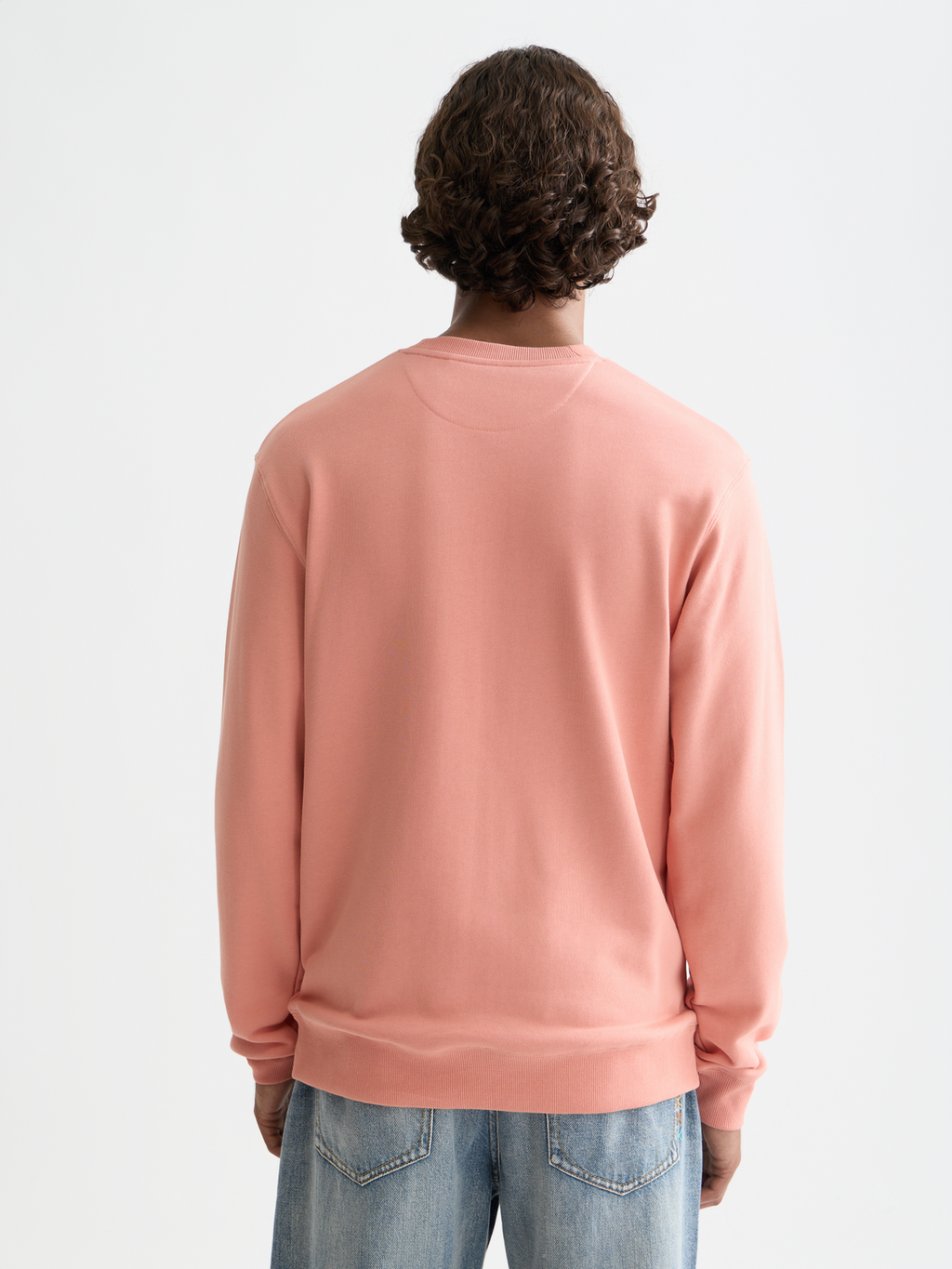 Seasonal Essentials logo badge sweatshirt - CANYON CLAY
