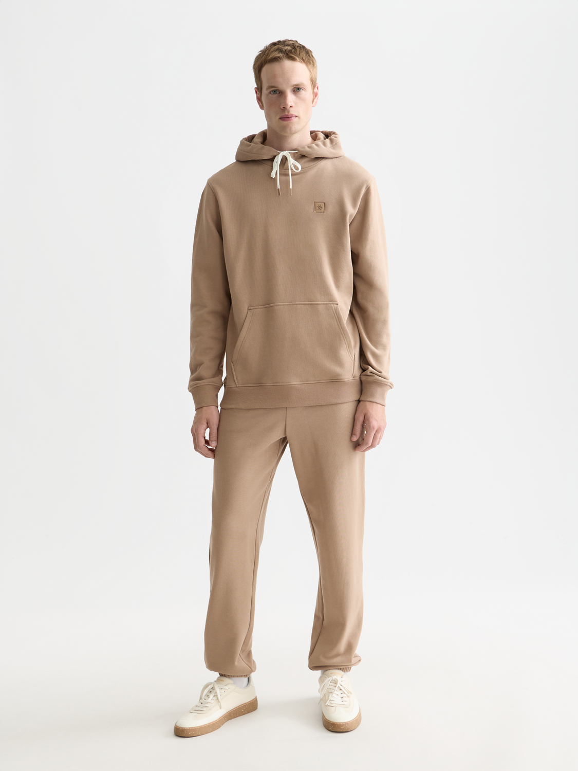 Seasonal Essentials logo badge regular hoodie