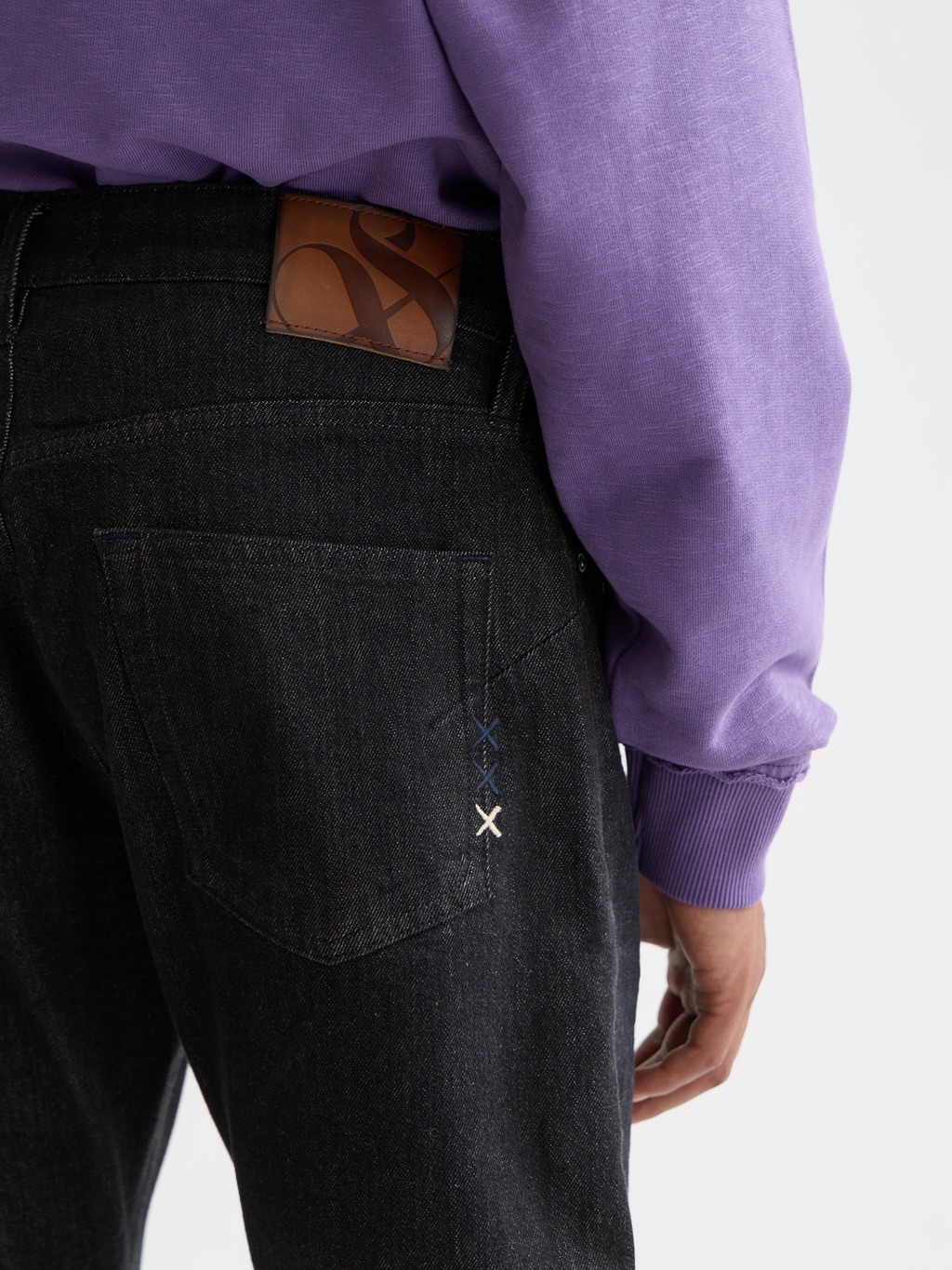 The Zee straight denim