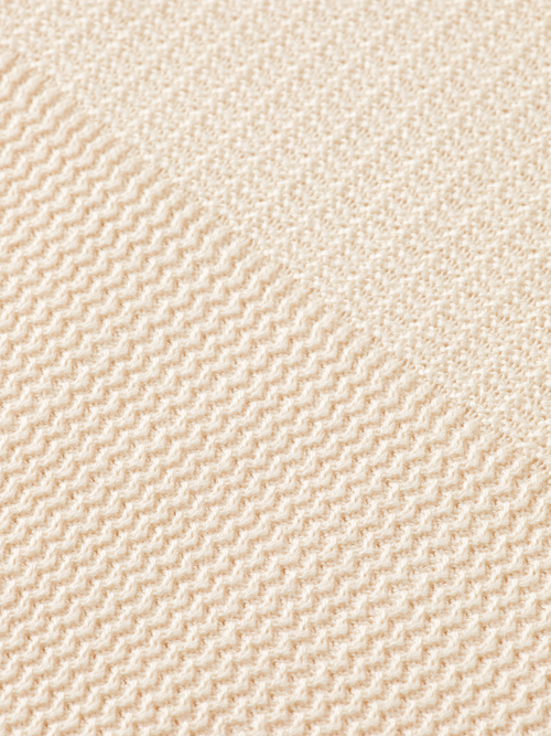 Regular-fit knitted tone on tone striped polo