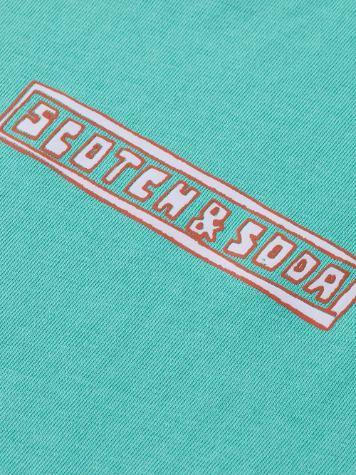 Regular-fit front and back artwork t-shirt