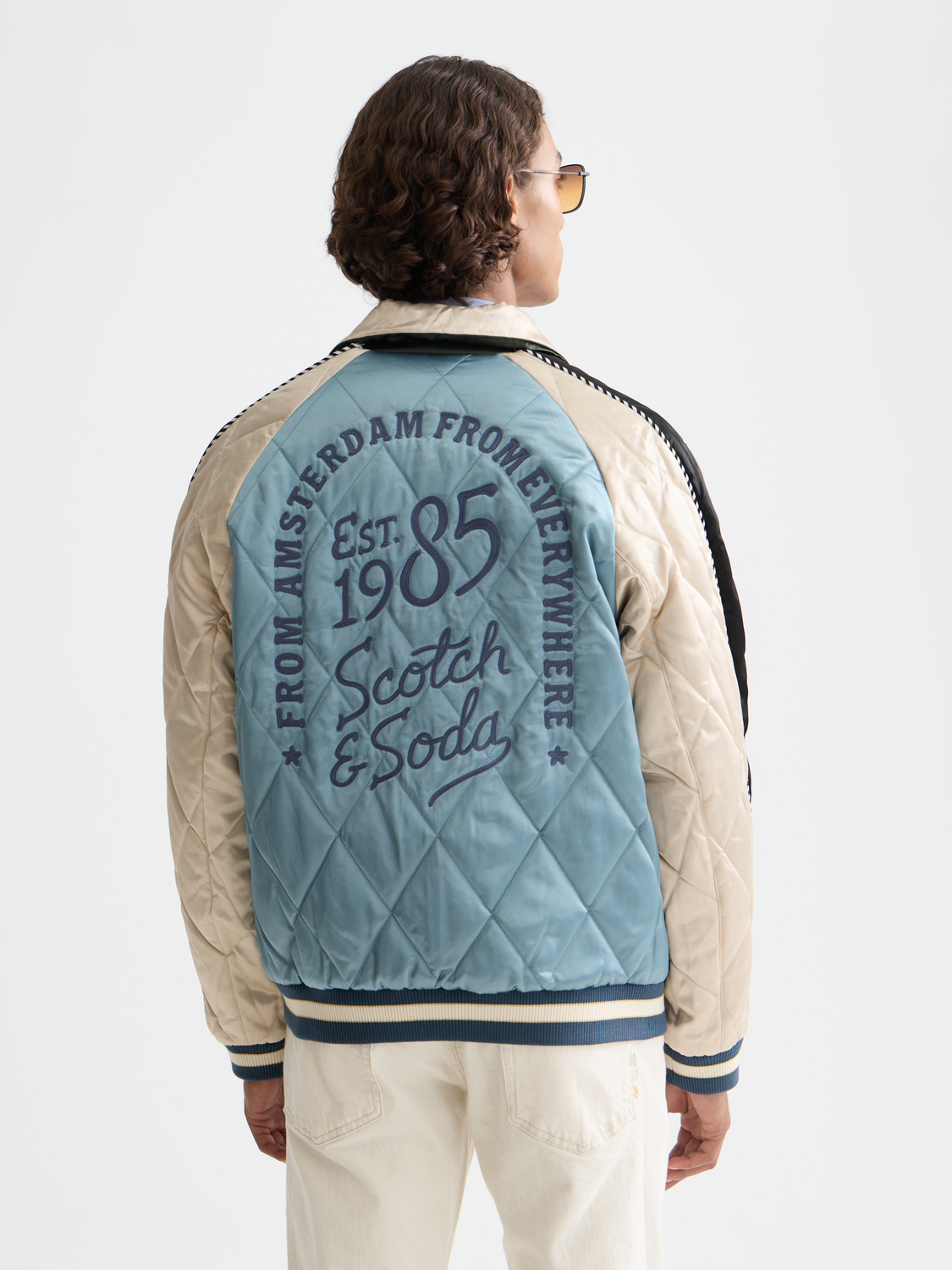 40th Anniversary Souvenir Bomber Jacket – Scotch & Soda Amsterdam