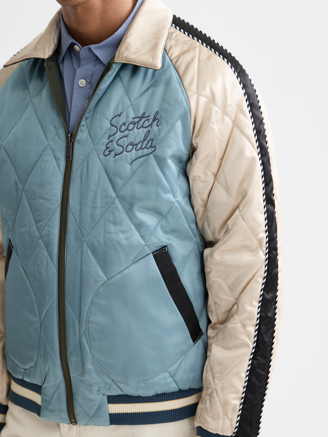 40th Anniversary Souvenir Bomber Jacket – Scotch & Soda Amsterdam