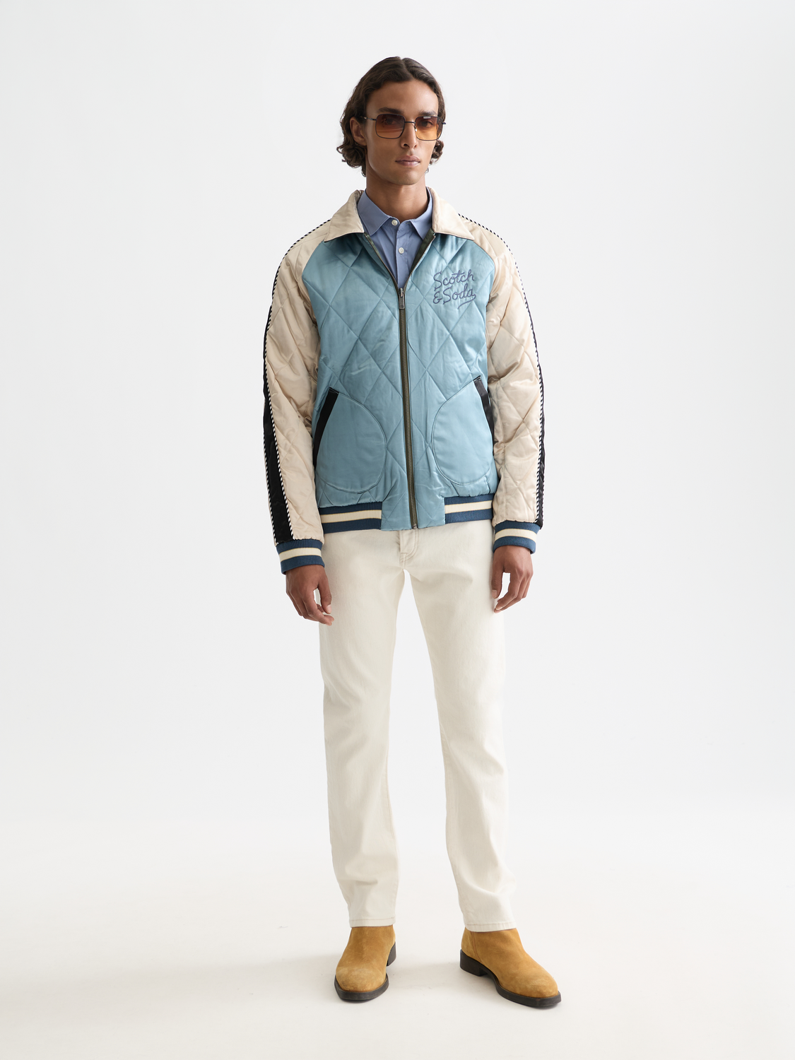 40th Anniversary Souvenir Bomber Jacket – Scotch & Soda Amsterdam