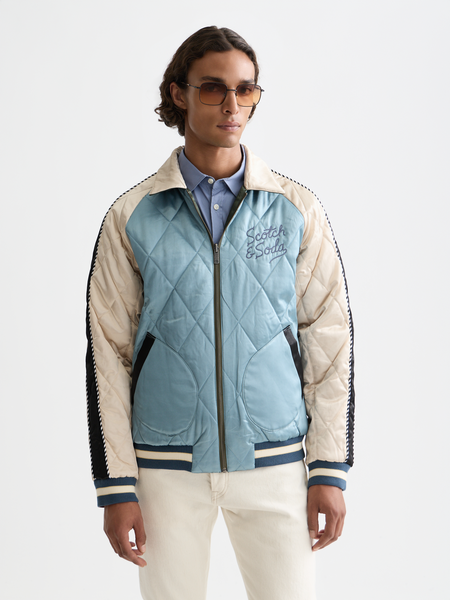40th Anniversary Souvenir Bomber Jacket – Scotch & Soda Amsterdam