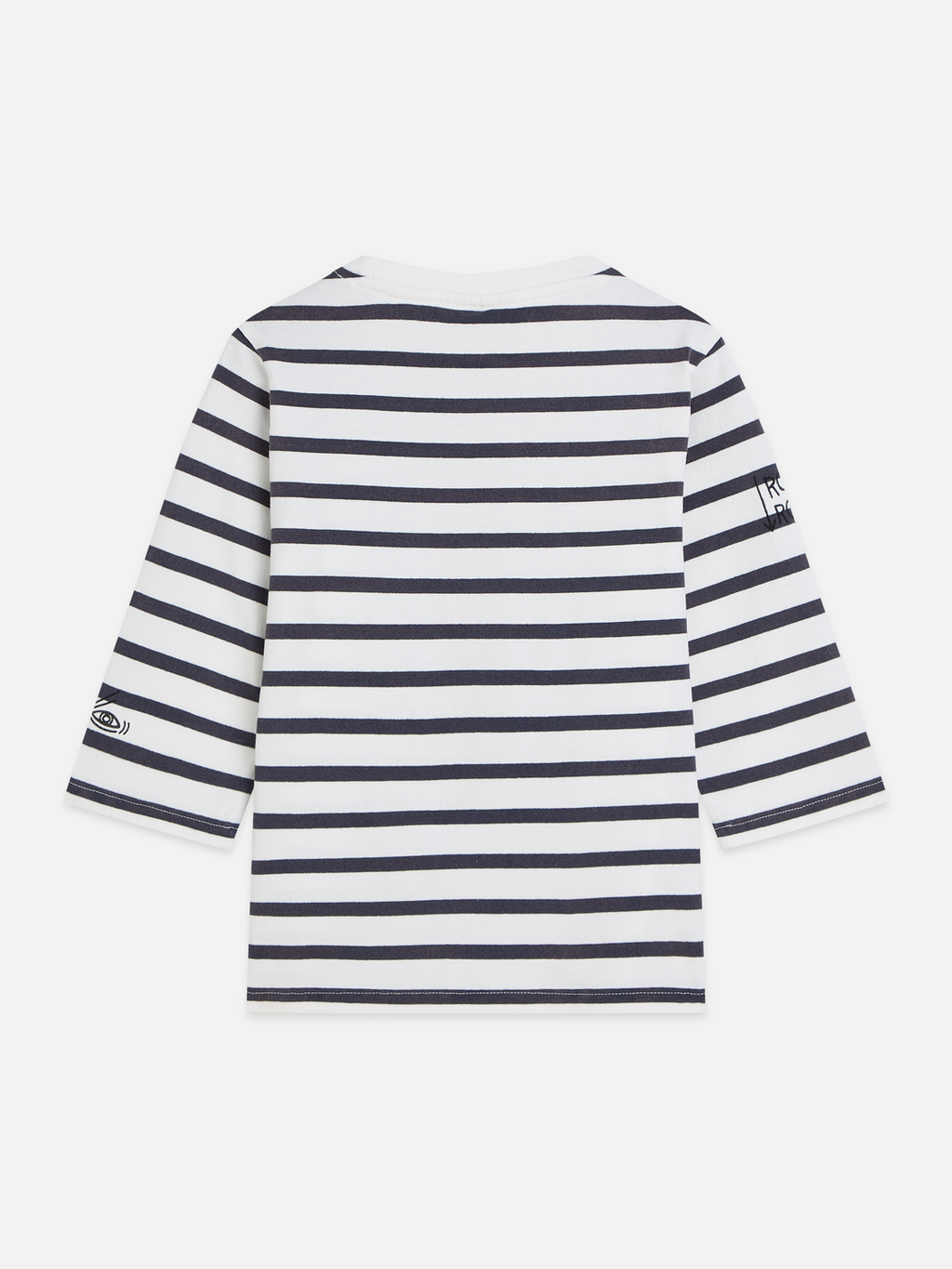Basquiat breton stripe relaxed fit T-shirt