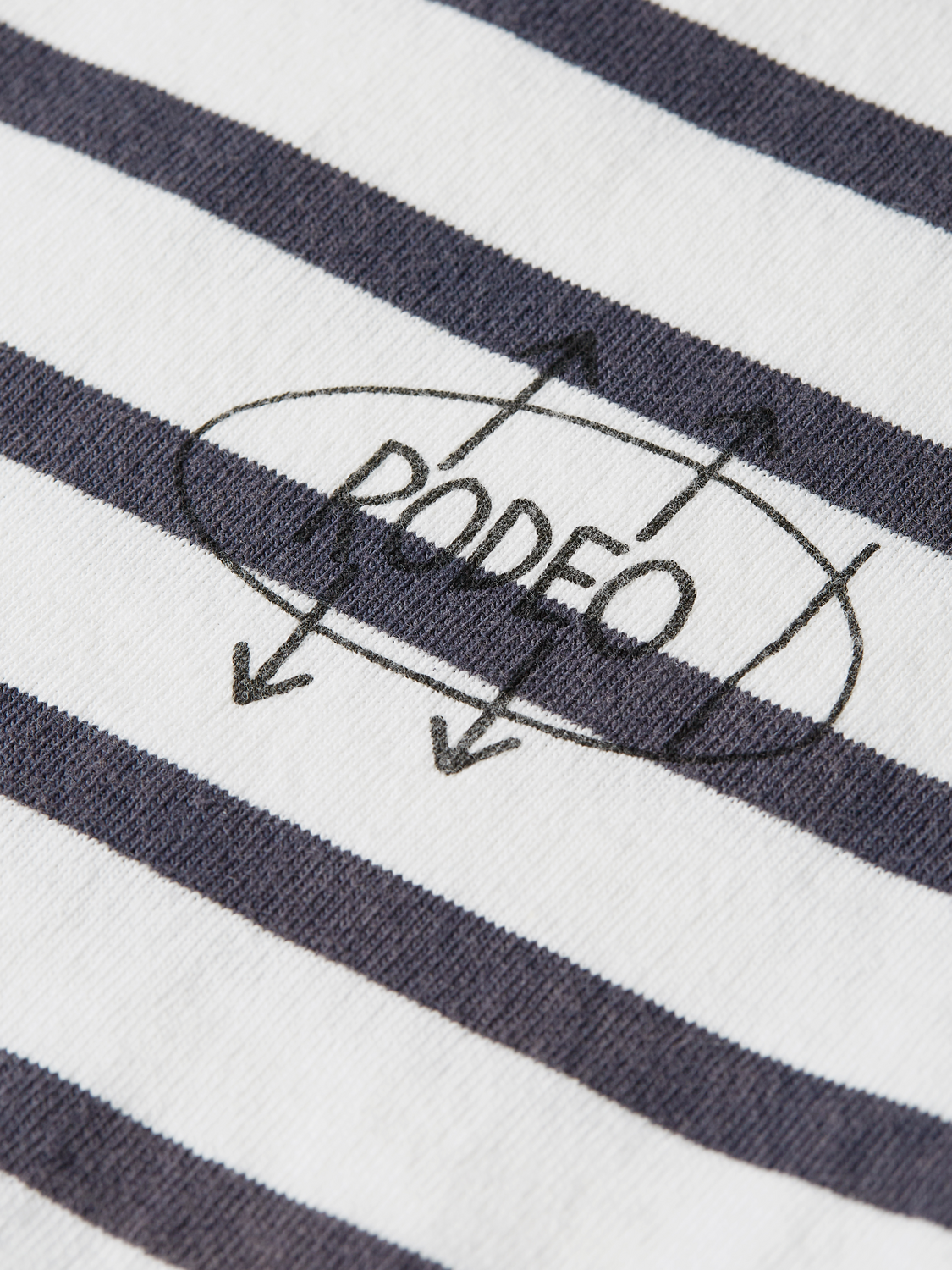 Basquiat breton stripe relaxed fit T-shirt