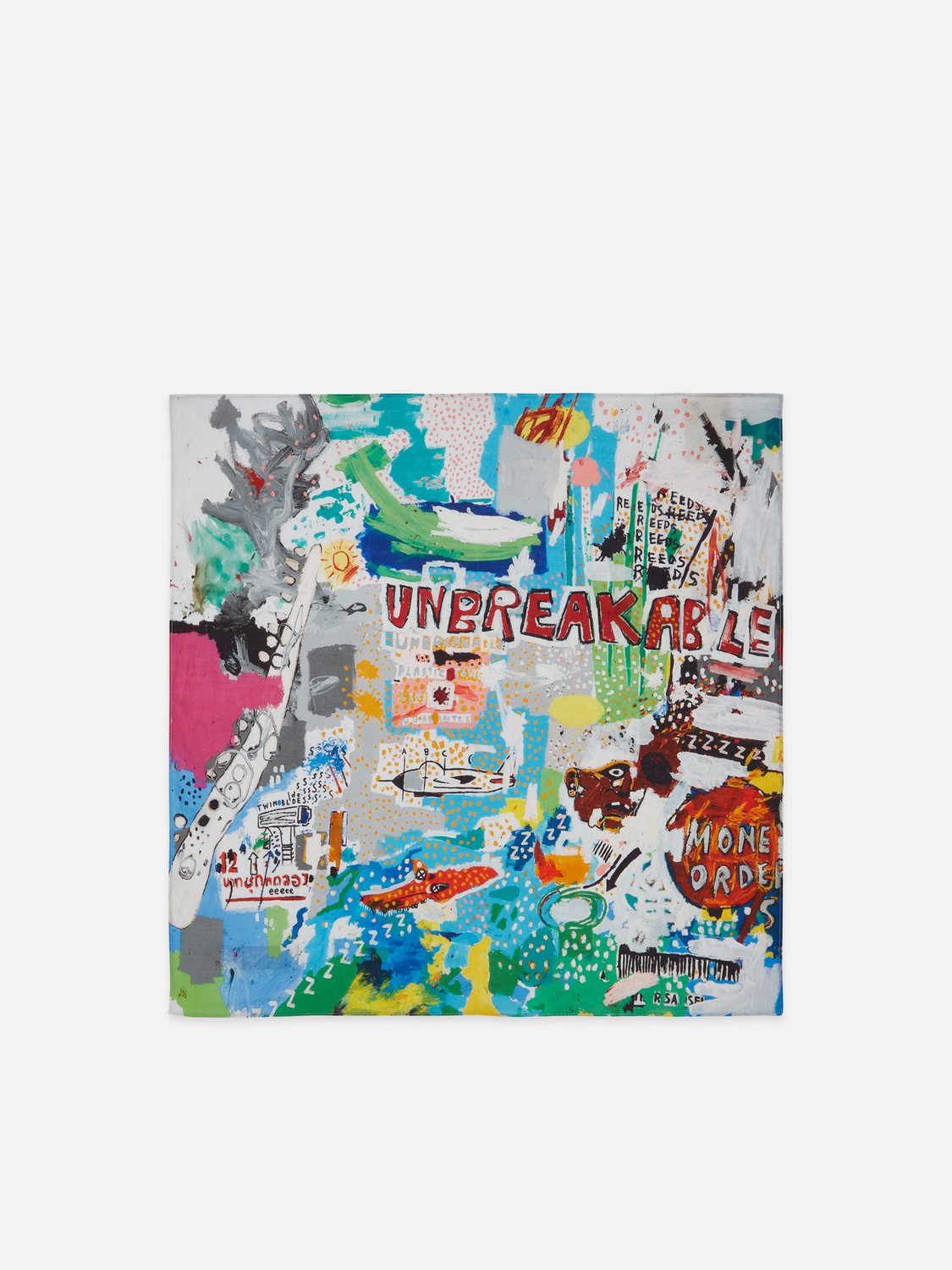 Basquiat printed bandana