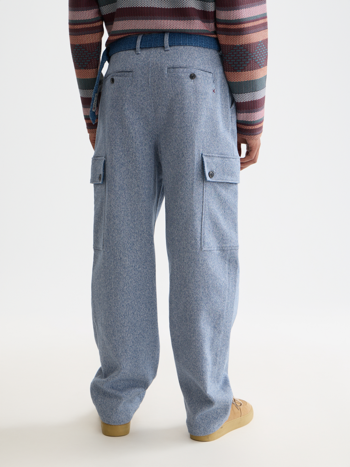 40th Anniversary Melange Loose Straight Cargo Pant