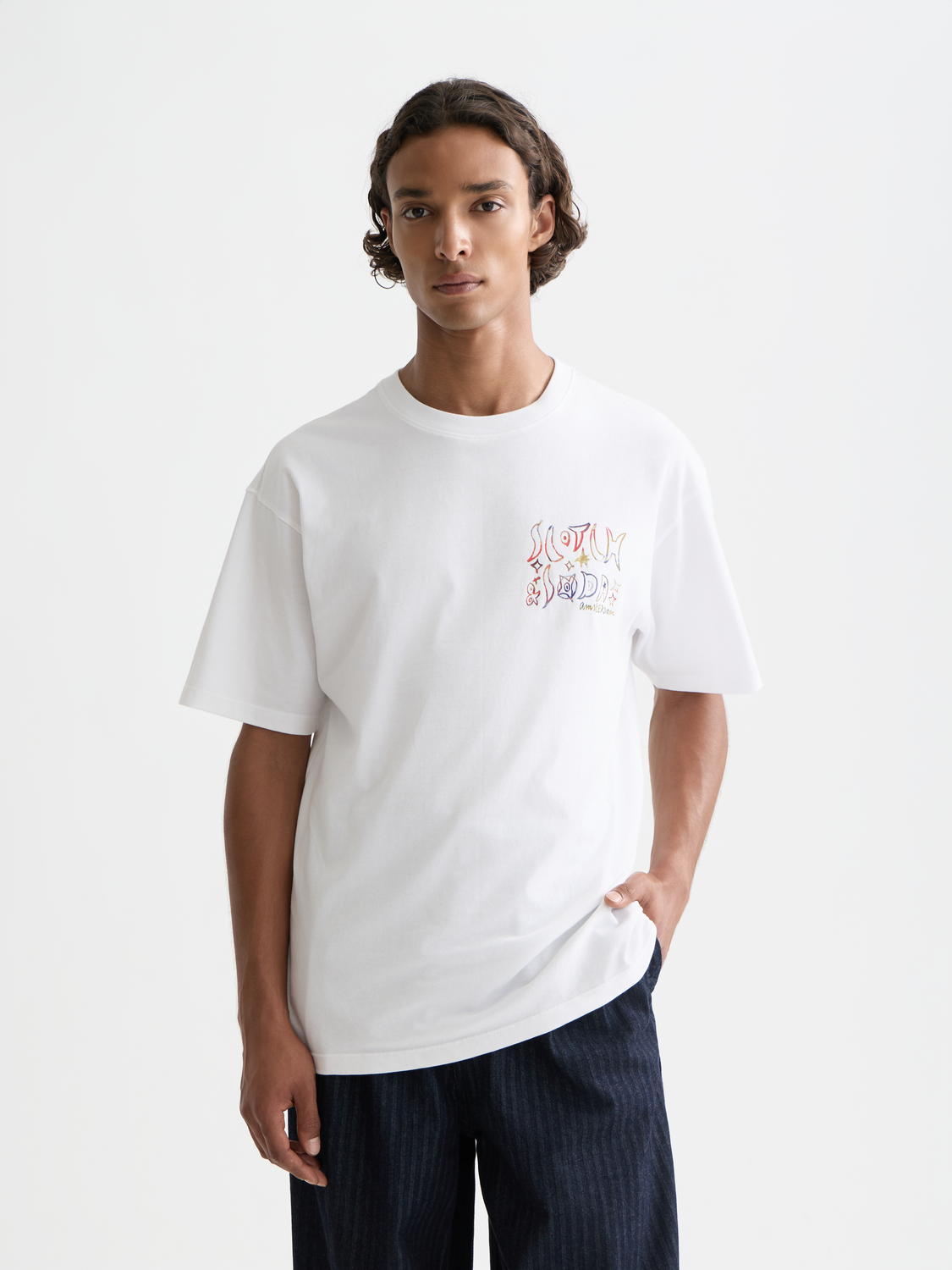 artwork relaxed T-shirt