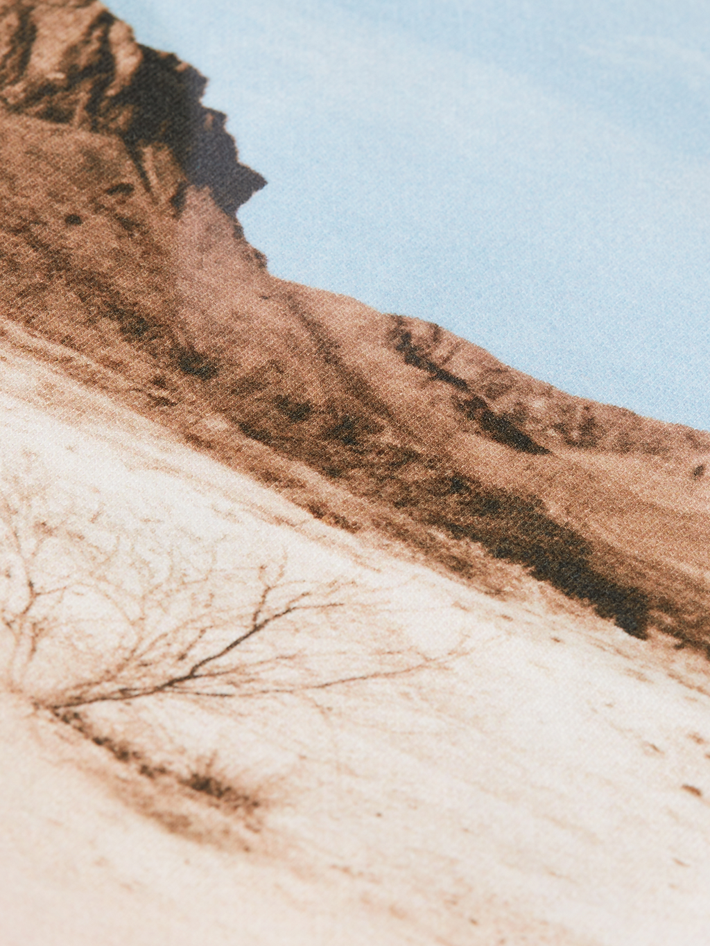 Boys desert print artwork relaxed sweatshirt