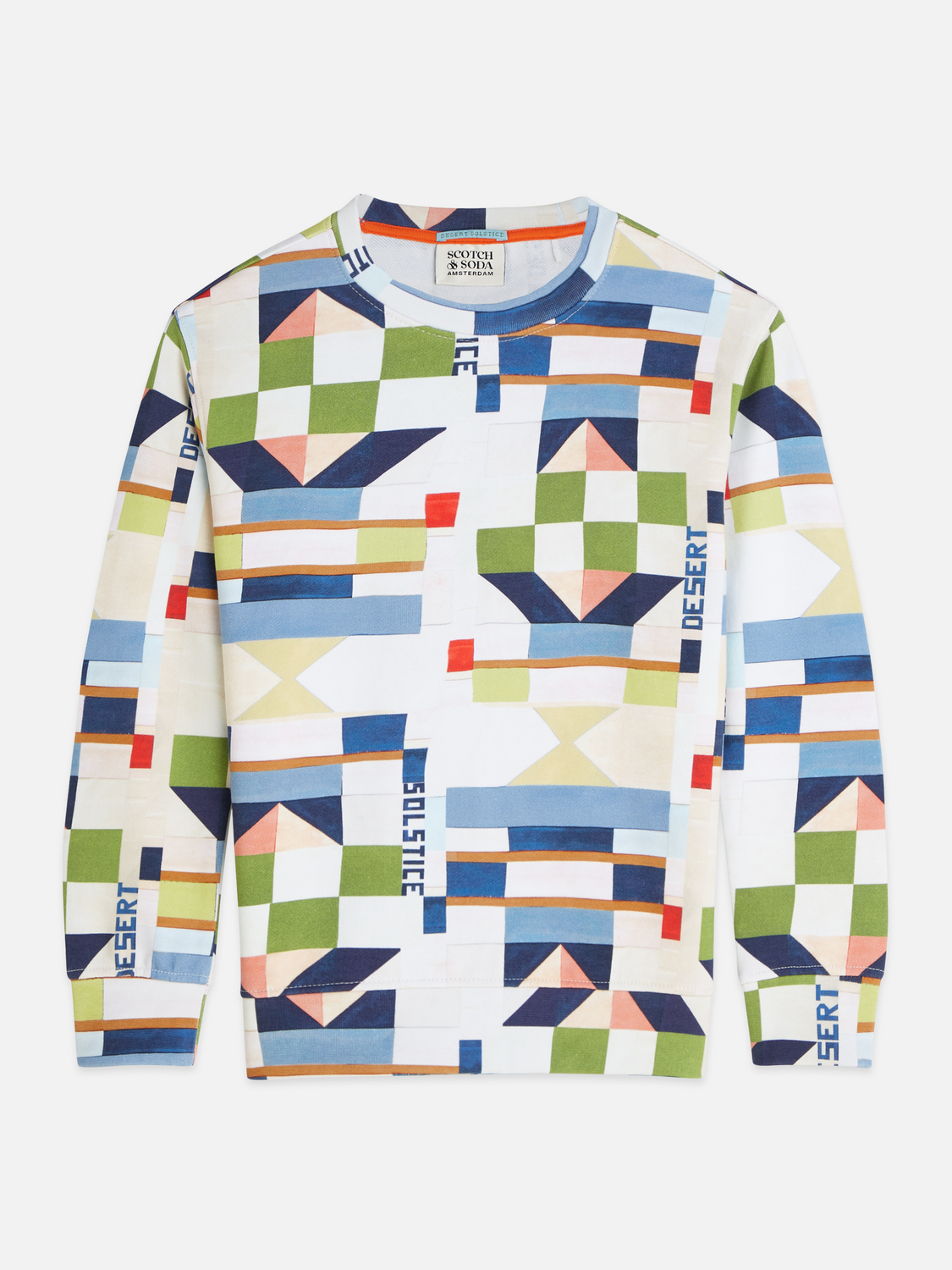 Printed relaxedfit sweatshirt