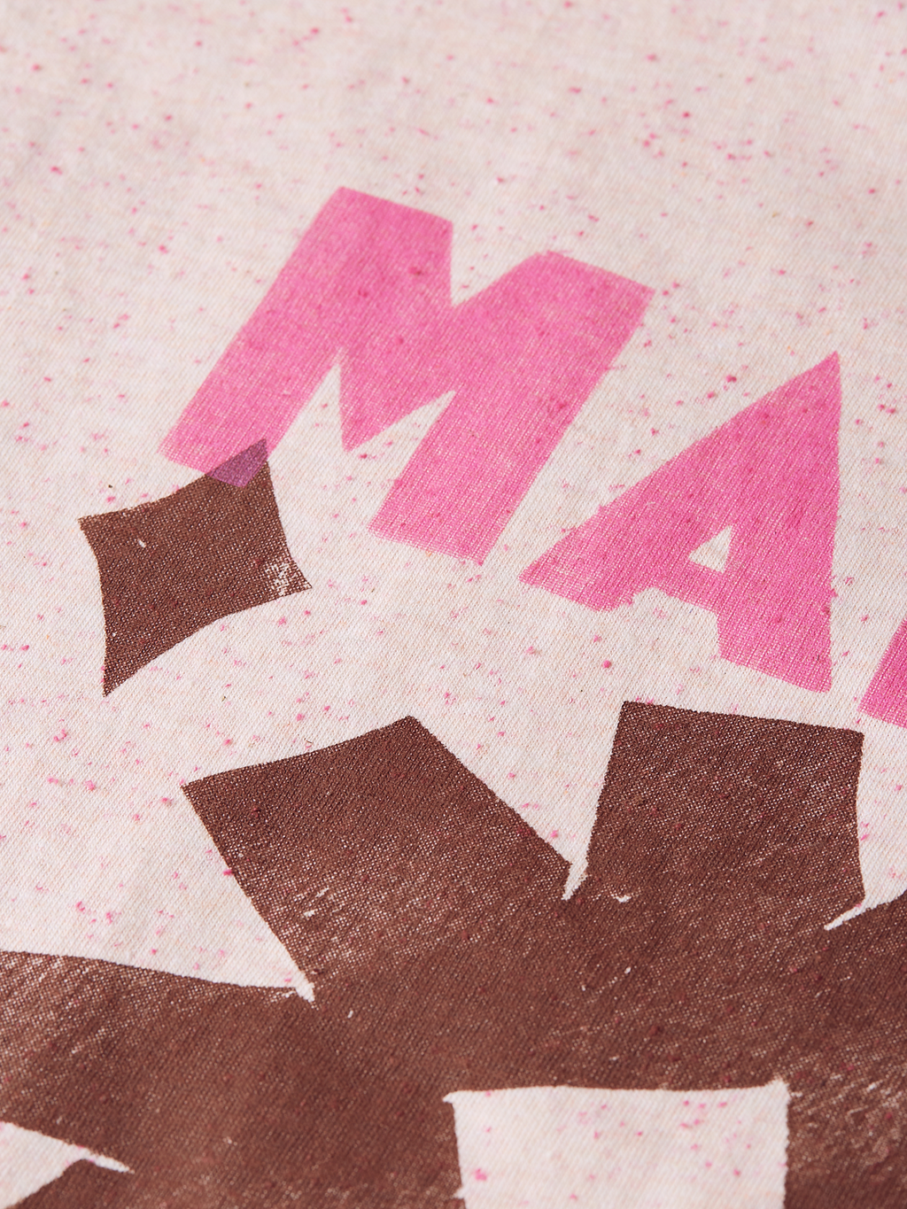 Girls artwork loose T-shirt