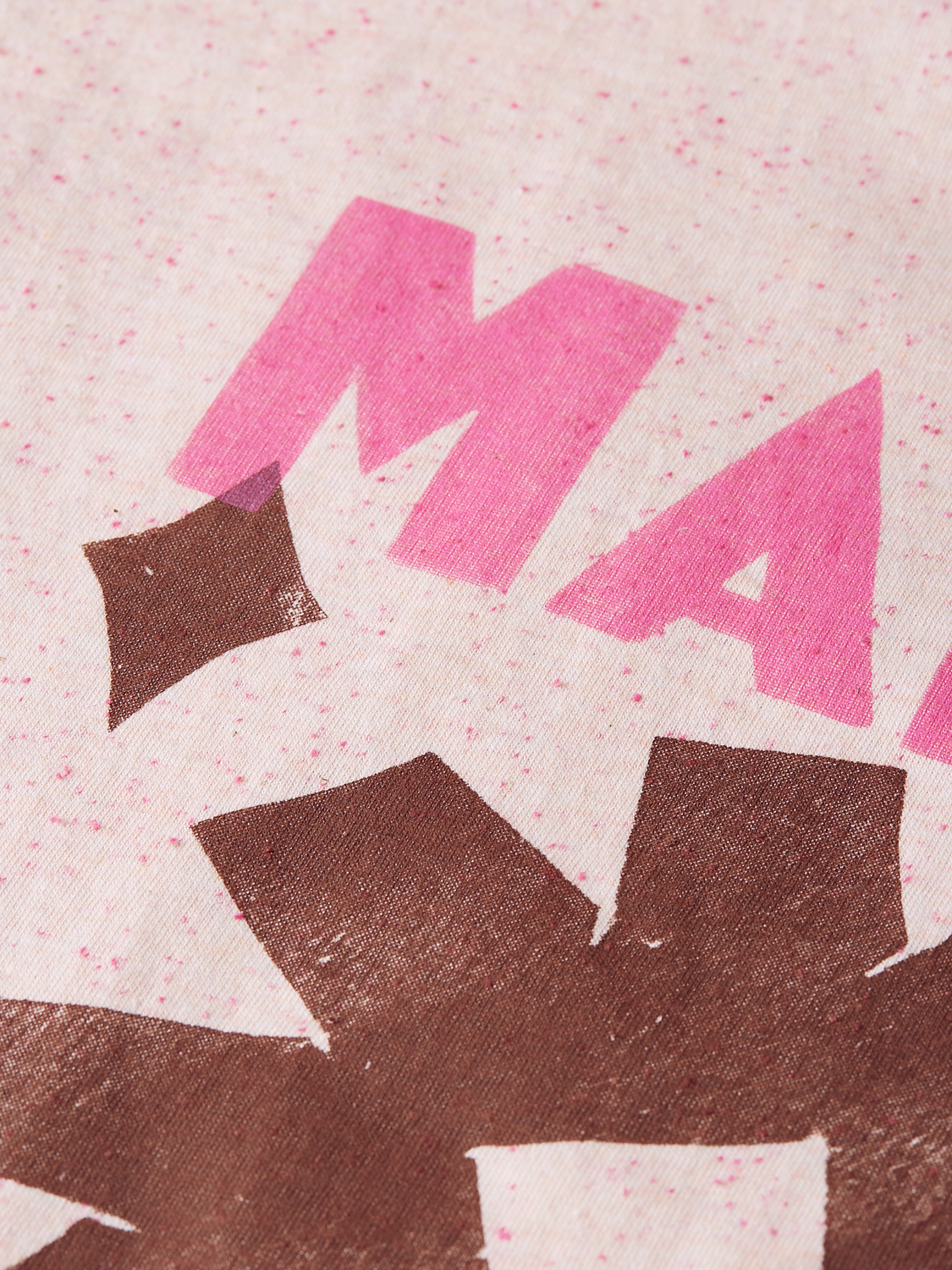 Girls artwork loose T-shirt