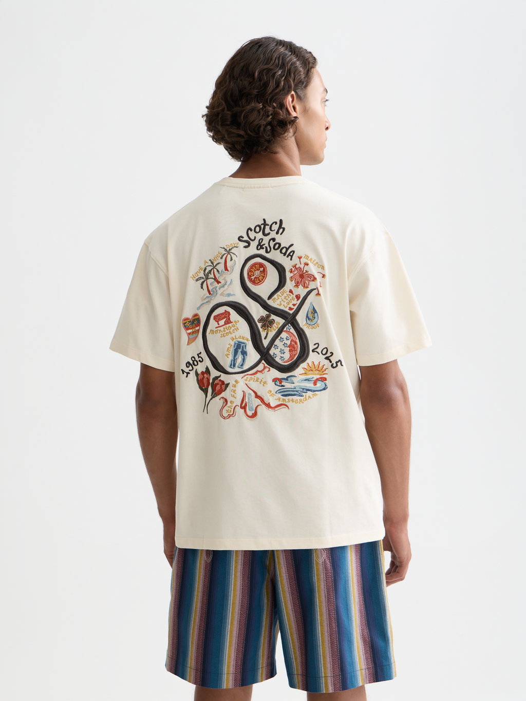 40th Anniversary Relaxed Embroidery T-shirt