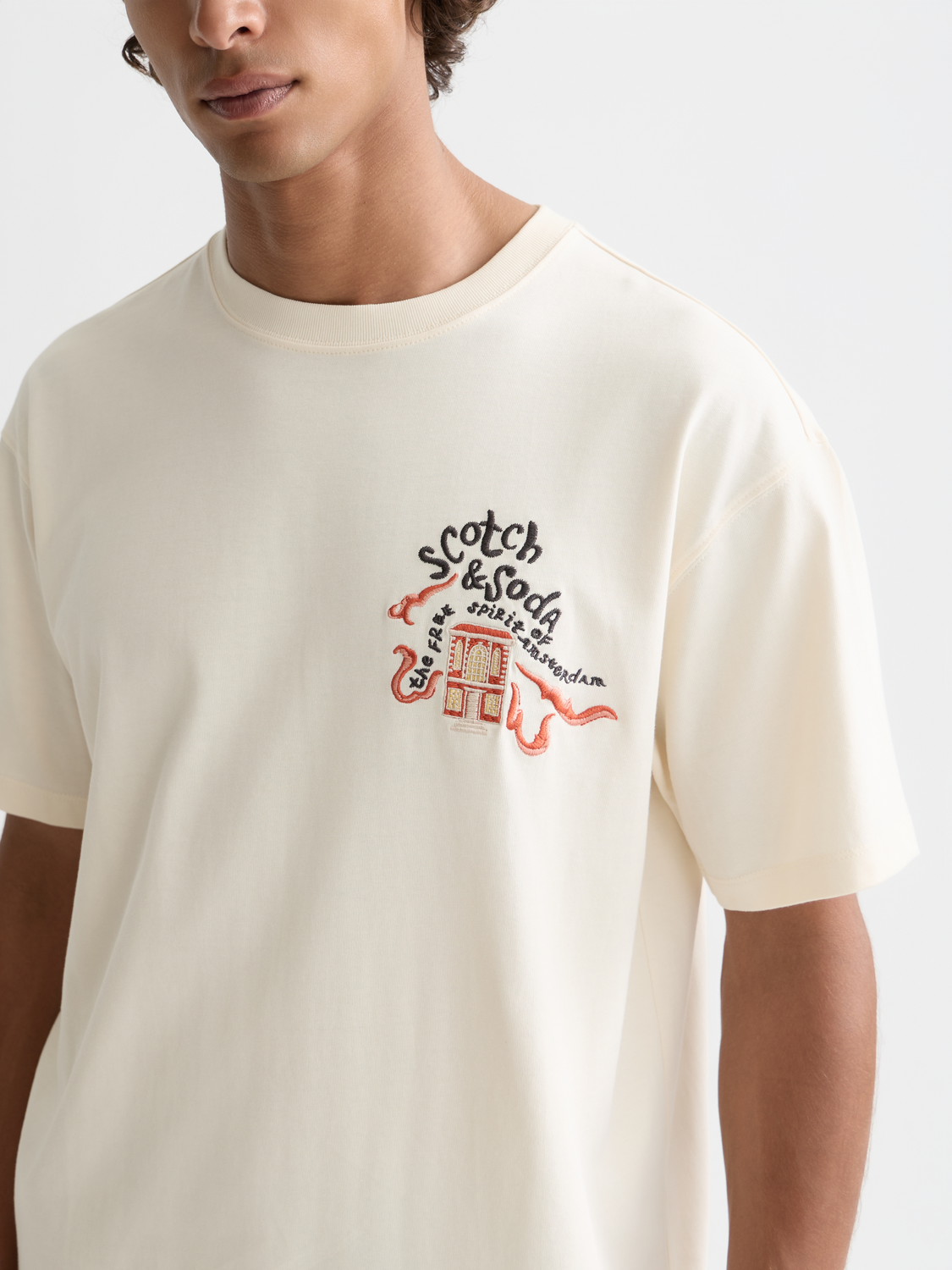 40th Anniversary Relaxed Embroidery T-shirt