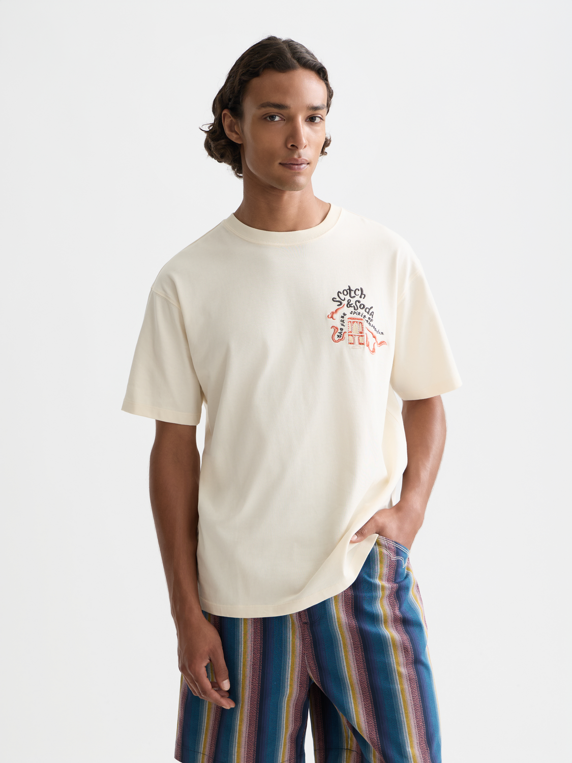 40th Anniversary Relaxed Embroidery T-shirt