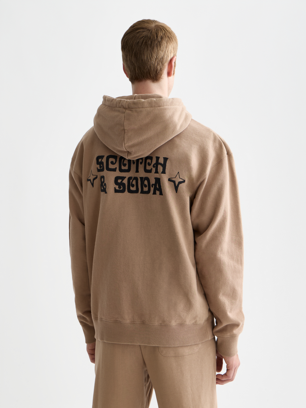 Front and back artwork relaxed-fit artwork