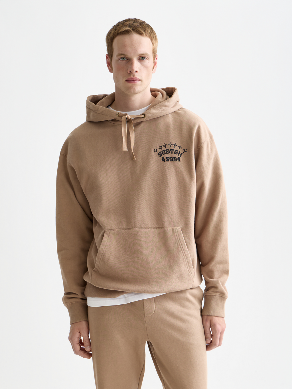 Front and back artwork relaxed-fit artwork