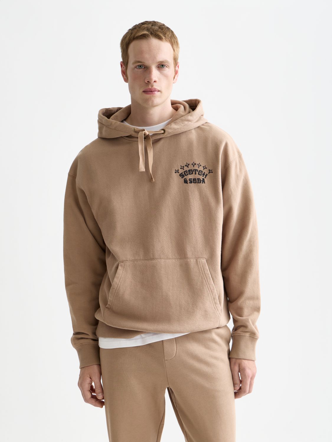 Front and back artwork relaxed-fit artwork