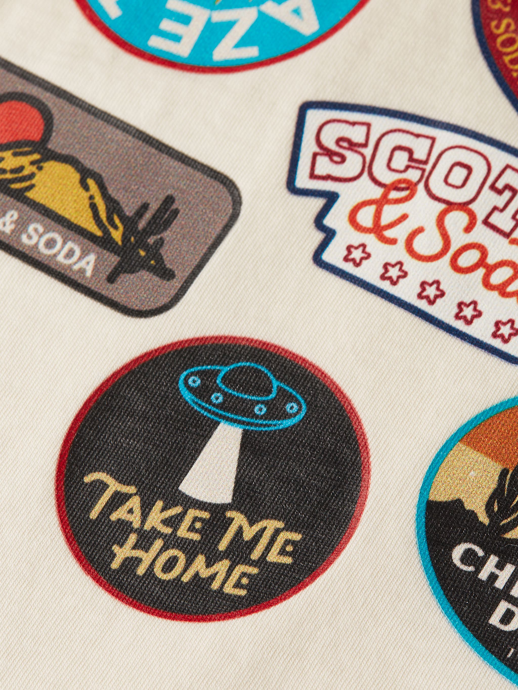 Boys artwork relaxed T-shirt