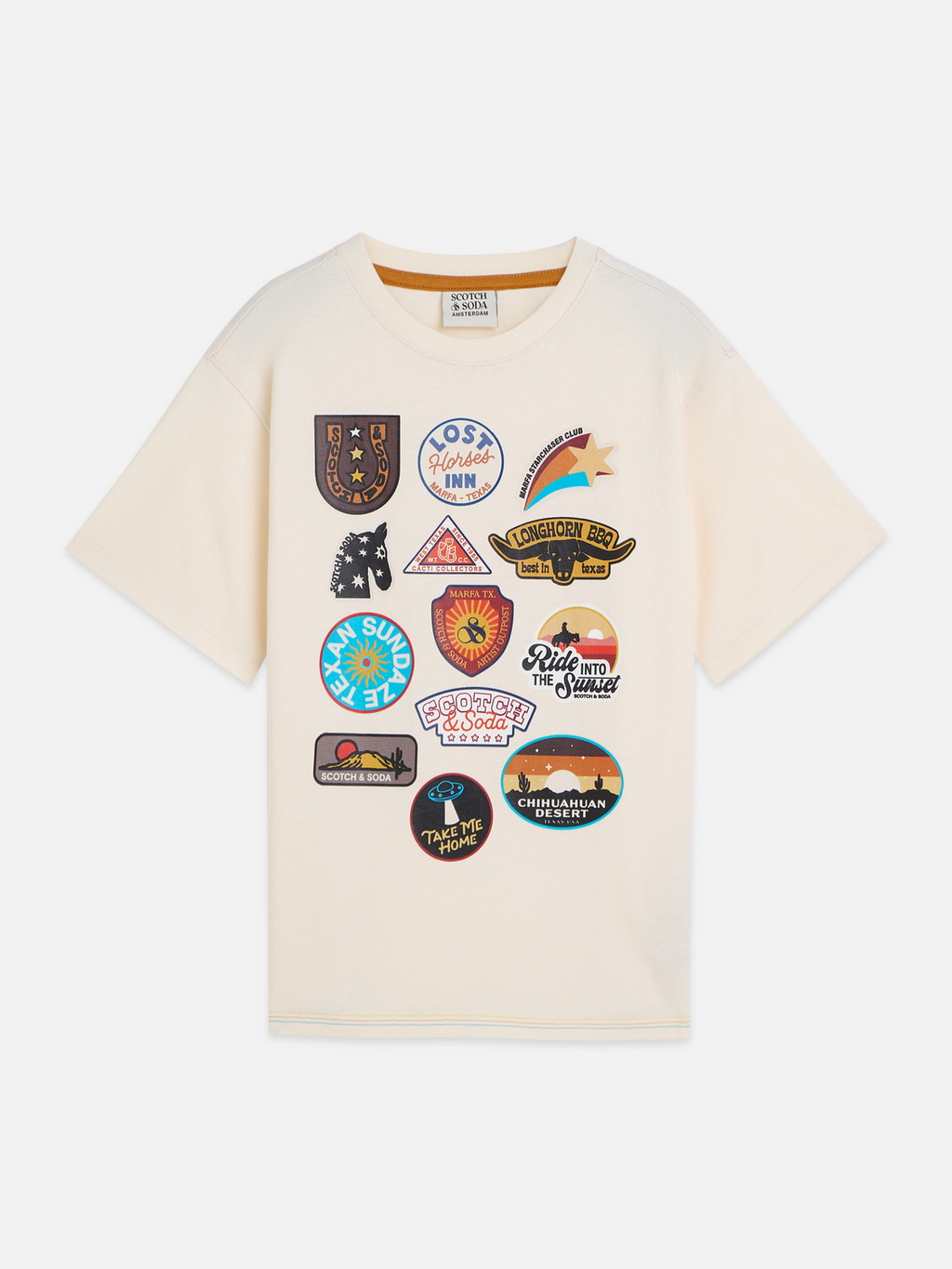 Boys artwork relaxed T-shirt