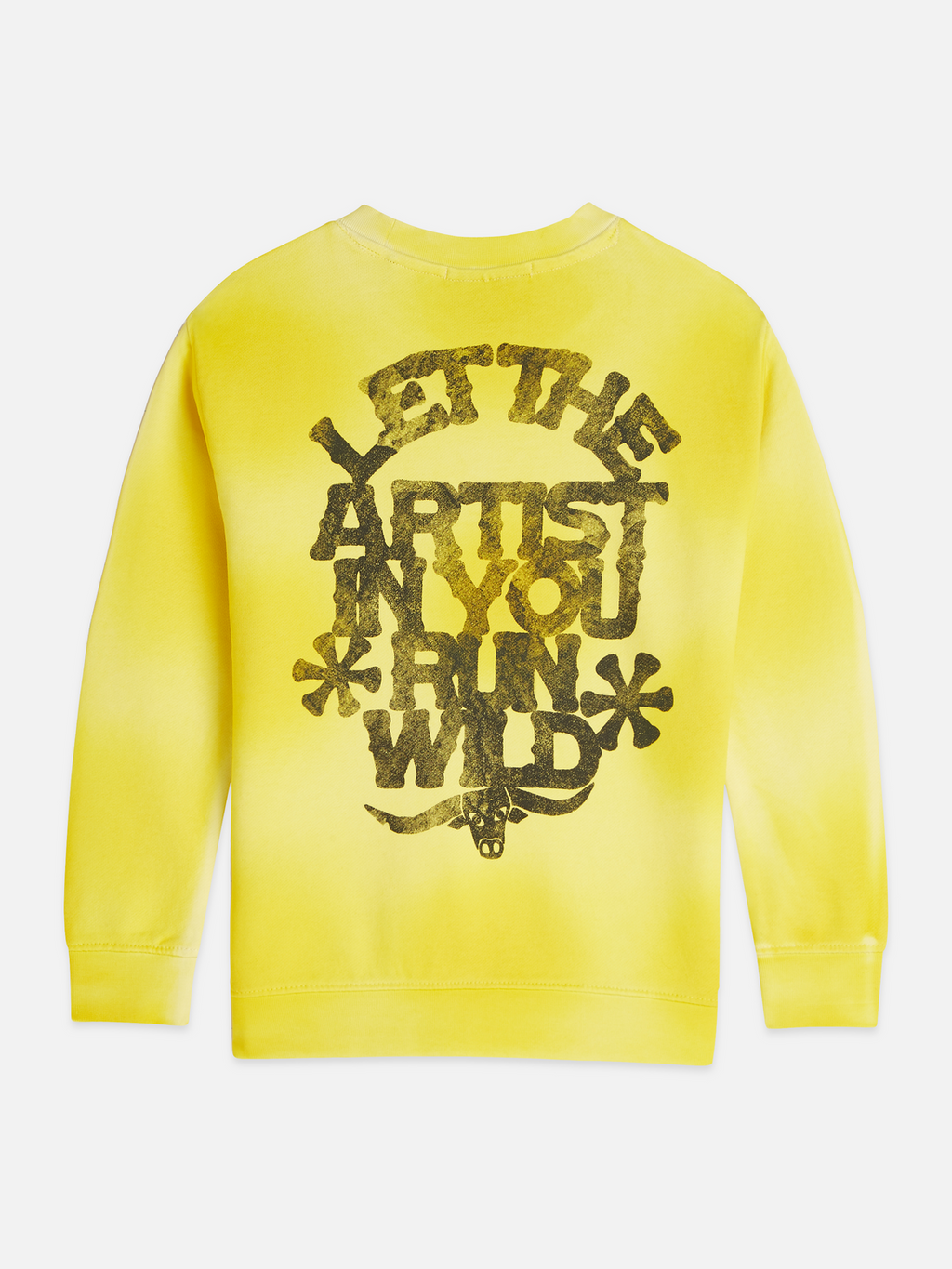 Boys artwork relaxed washed sweatshirt