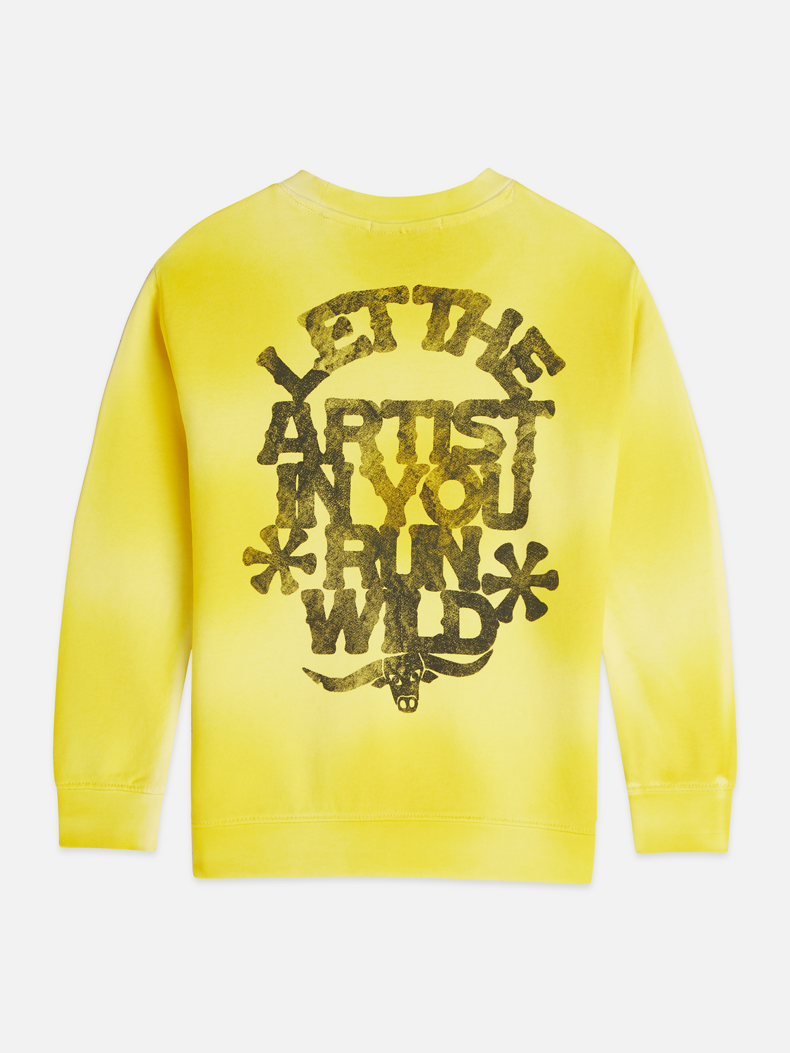 Boys artwork relaxed washed sweatshirt
